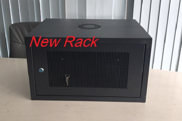 Tủ mạng New Rack 6U-D400 cao cấp